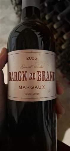 Bordeaux Margaux Baron de Brane 2006