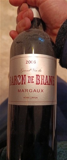 Bordeaux Margaux Baron de Brane 2006