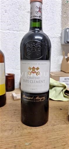 Bordeaux Pessac-Léognan Grand Cru Château Pape Clément 2007