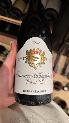 Bourgogne Charmes-chambertin Grand Cru Hubert Lignier 2020