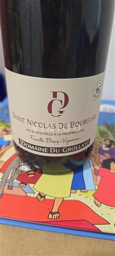 Valle della Loira Saint-Nicolas-De-Bourgueil Domaine Grollay 2020