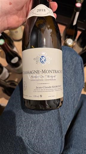 Bourgogne Chassagne-montrachet Premier Cru Jean-Claude Ramonet Premier Cru 'Morgeot' 2018