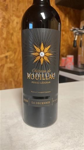 Bordeaux Pessac-Léognan Château Rouillac La Décennie 2020