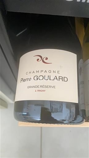 Champaña Champán Pierre Goulard Grande Réserve Sin añada