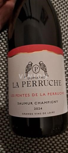 Loiredalen Saumur-champigny Domaine La Perruche Les Pentes de la Perruche 2024