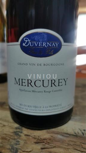 Burgundy Mercurey Duvernay 2022