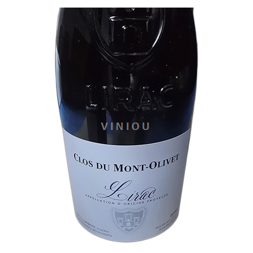 Rhônen laakso Lirac Clos du Mont-Olivet 2022