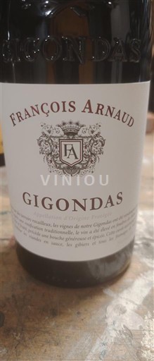Rhônedalen Gigondas François Arnaud 2021