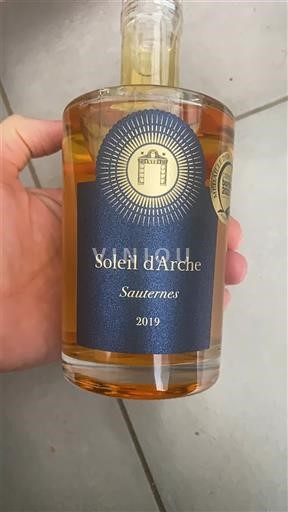 Bordeaux Sauternes Château Arche Soleil d'Arche 2019