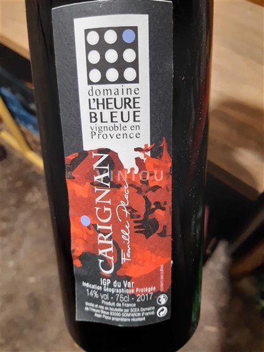 Provence, Ala-Rhônen laakso, Korsika Var Domaine L'Heure Bleue Carignan Vieilles Pierres 2017