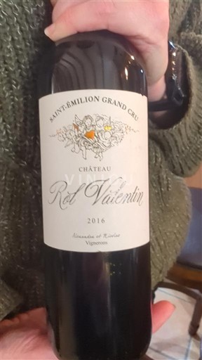 Bordeaux Saint-Émilion Grand Cru Grand Cru Château Rol Valentin 2016