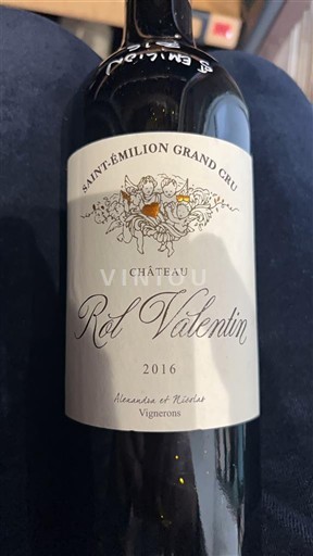 Bordo Сент-Емилион Гранд Кру Grand Cru Château Rol Valentin 2016