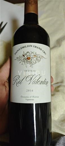 Bordéus Saint-Émilion Grand Cru Grand Cru Château Rol Valentin 2016