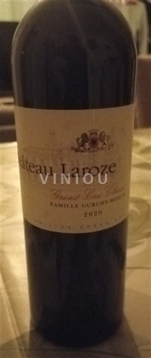 Bordeaux Saint-Émilion Grand Cru Grand Cru Château Laroze 2020
