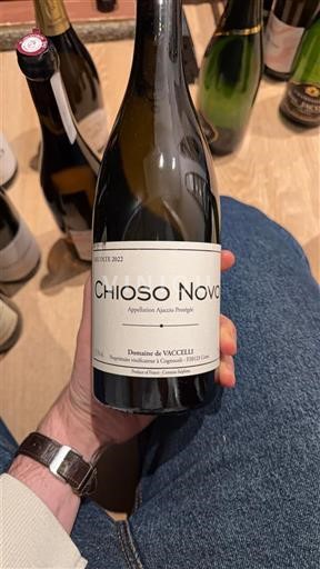 Corse Ajaccio Domaine Vaccelli Chioso Novo 2022