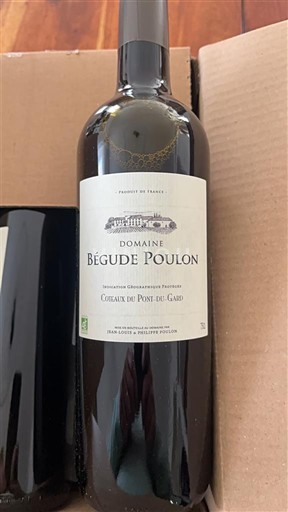Languedoc và Roussillon Coteaux du Pont du Gard Domaine Bégude Poulon Không niên vụ