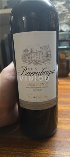 Bordeaux Canon-Fronsac Château Barrabaque Antoine 2022
