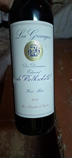 Bordeaux Haut-Médoc Domaine Les Granges Des s Edmond de Rothschild 2018