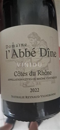 Vale do Ródano Côtes-do-Ródano Domaine L'Abbé Dîne 2022