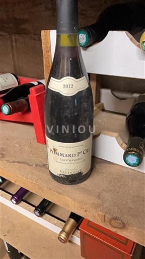 Burgundi Pommard Premier Cru Vaudoisey Les Charmots 2012
