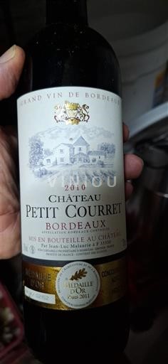 Bordeaux Château Petit Courret 2010