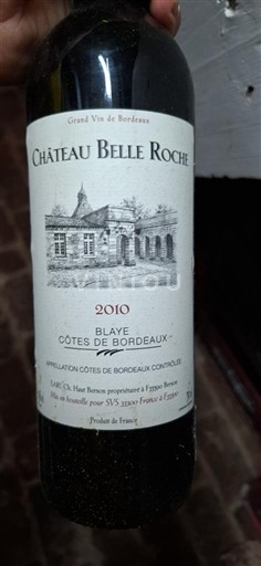 Bordeaux Blaye-côtes-de-bordeaux Château Belle Roche 2010