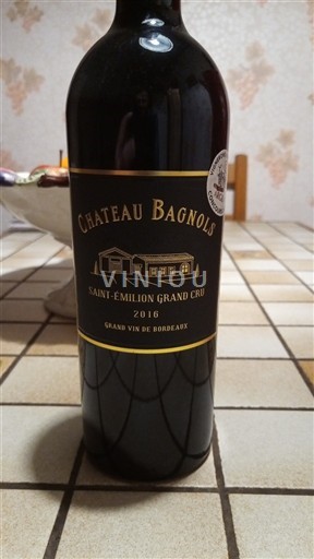 Bordeaux Saint-Émilion Grand Cru Grand Cru Château Bagnols 2016