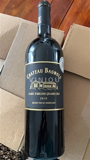 Bordeaux Saint-Émilion Grand Cru Grand Cru Château Bagnols 2016