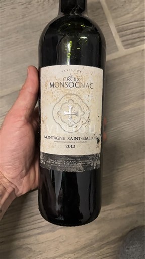 Bordeaux Montagne-saint-émilion Croix Monsognac Pavillon 2013