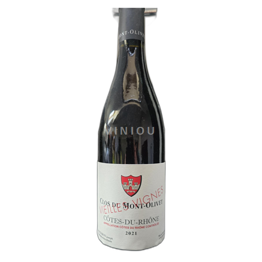 Rhônen laakso Côtes-du-rhône Clos du Mont-Olivet Vieilles Vignes 2021