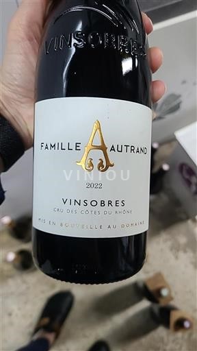 Thung lũng Rhône Vinsobres Famille Autrand 2022