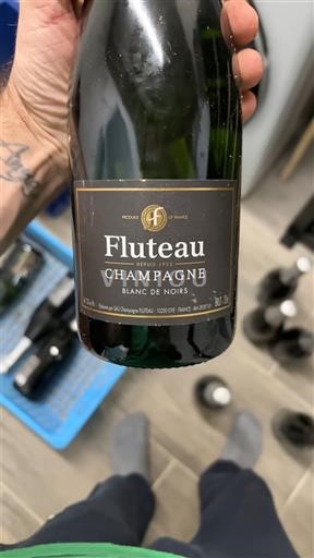 Champagne Sâm-panh Fluteau Blanc de Noirs Không niên vụ