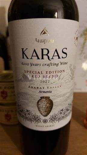 Armavir Không được chỉ định Karas Special Edition Red Blend 2022