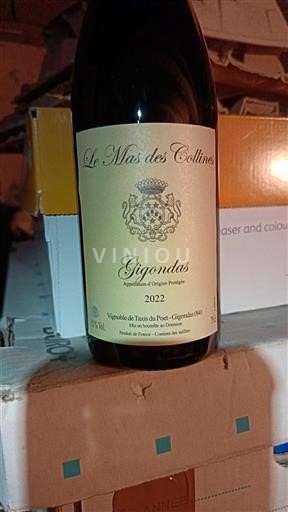 Thung lũng Rhône Gigondas Le Mas des Collines 2022