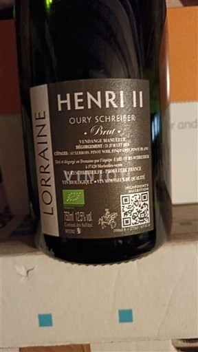 Lorena Non specificato Domaine Oury-Schreiber Henri II Senza annata