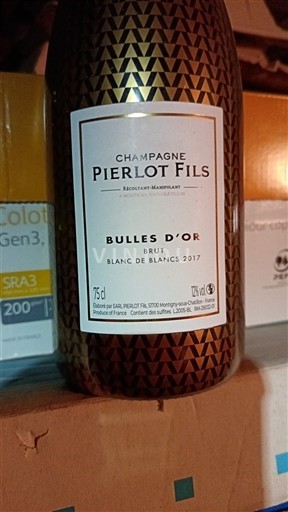 Champagne Pierlot Fils Bulles d'Or 2017