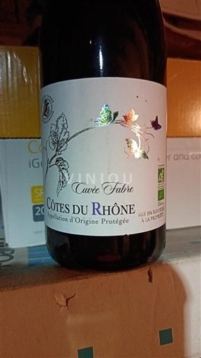 Vale do Ródano Côtes-do-Ródano Cuvée Fabre 2022