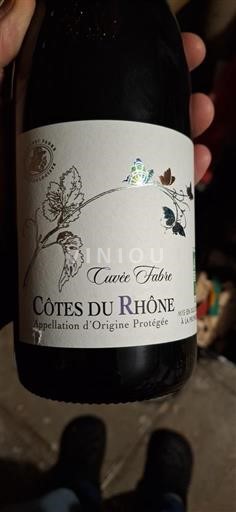 Thung lũng Rhône Côtes-du-rhône Cuvée Fabre 2022