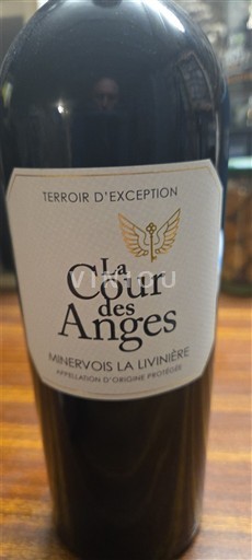 Languedoc Minervois-la-Livinière La Cour des Anges Terroir d'Exception 2021