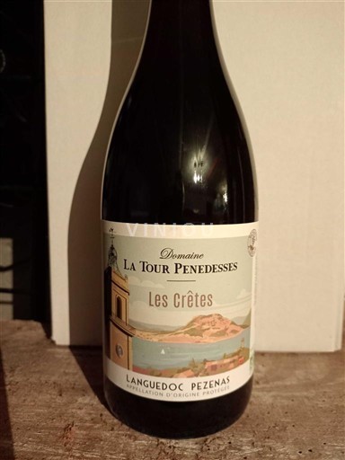 Langvedok Ni doloceno Domaine La Tour Penedesses Les Crêtes Neleten.