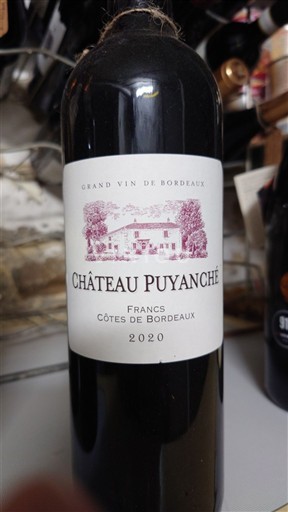 Bordeaux Francs-côtes-de-bordeaux Château Puyanché 2020