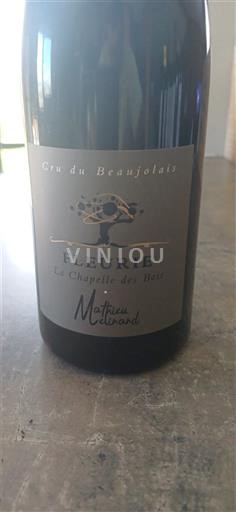 Beaujolais Fleurie Mathieu Melinand La Chapelle des Bois Senza annata