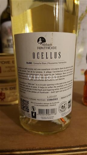 Linguadoca Corbières Abbaye de Fontfroide Ocellus 2022