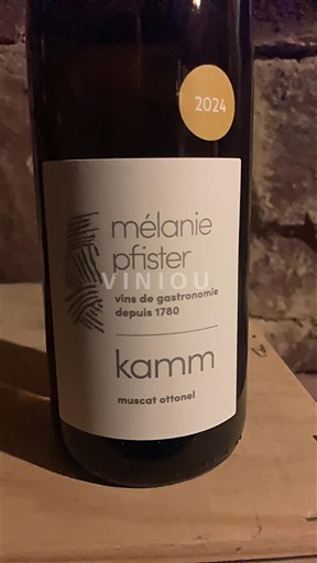 Alsace Muscat Mélanie Pfister kamm 2024