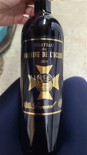 Bordeaux Pomerol Domaine De l'Église 2019