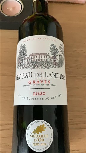 Bordeaux Graves Château Landiras 2020