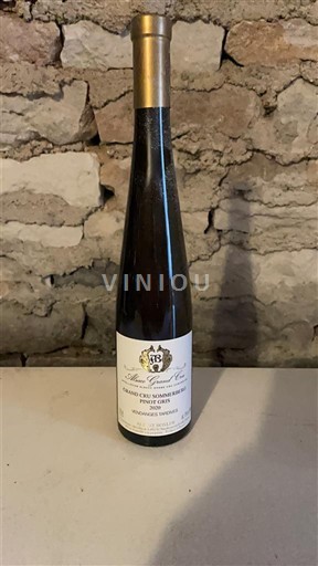 Alsazia Pinot grigio Vendanges Tardives Domaine Albert Boxler Sommerberg 2020