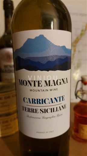Sicilia Không được chỉ định Monte Magna Carricante Terre Siciliane 2023