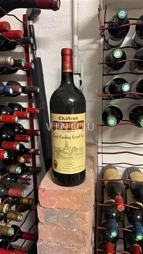 Bordeaux Saint-Émilion Grand Cru Château La Grâce Dieu Les menuts 2005