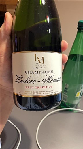 Champagne Sâm-panh Leclerc-Mondet Brut Tradition Không niên vụ